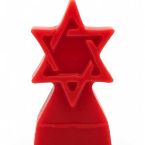 KD24 Red Star of David Pack of 2 Spell Casting Ritual Candles | Spiritual Rituals, Witchcraft, Conjure, Rootwork, Spell Work